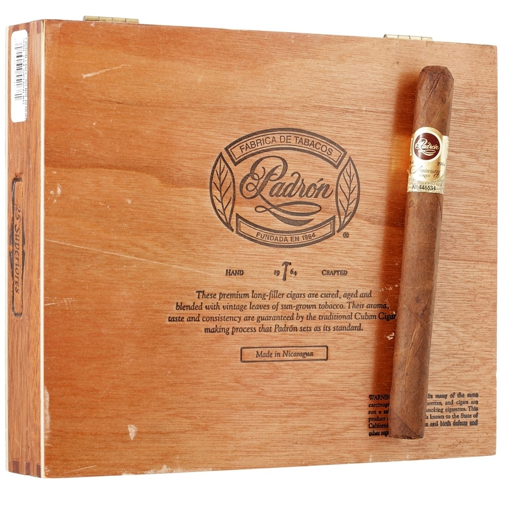 Padron 1964 Anniversary Superior Natural 6''1/2 * 42