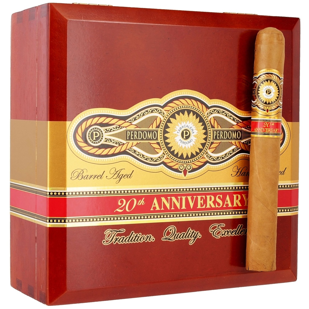 Perdomo 20th Anniversary Connecticut Churchill 7" * 56