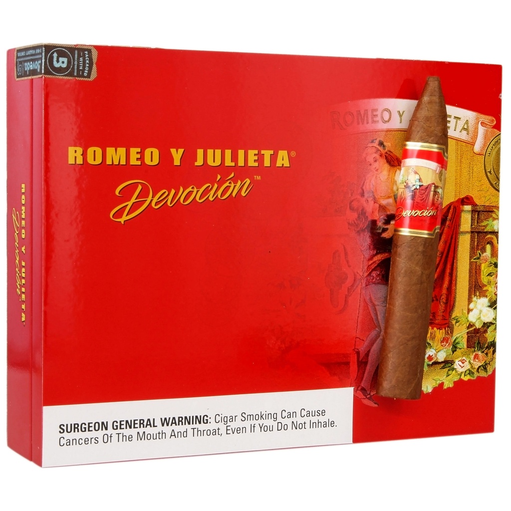 Romeo y Julieta Devocion Belicoso 6"1/2 * 54