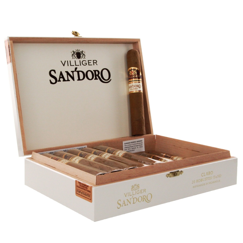 Villiger San'Doro Claro Robusto 5" * 50