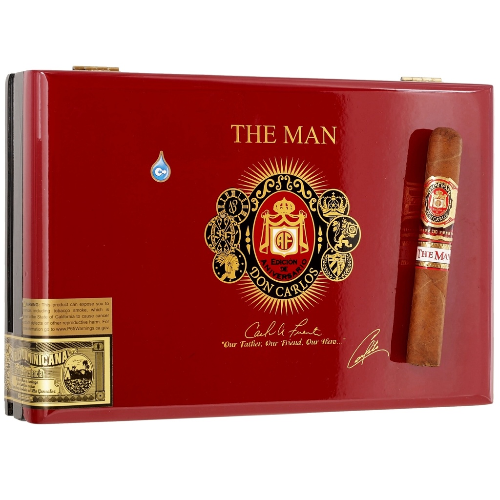 Arturo Fuente Don Carlos The Man Robusto 5"1/4 * 50