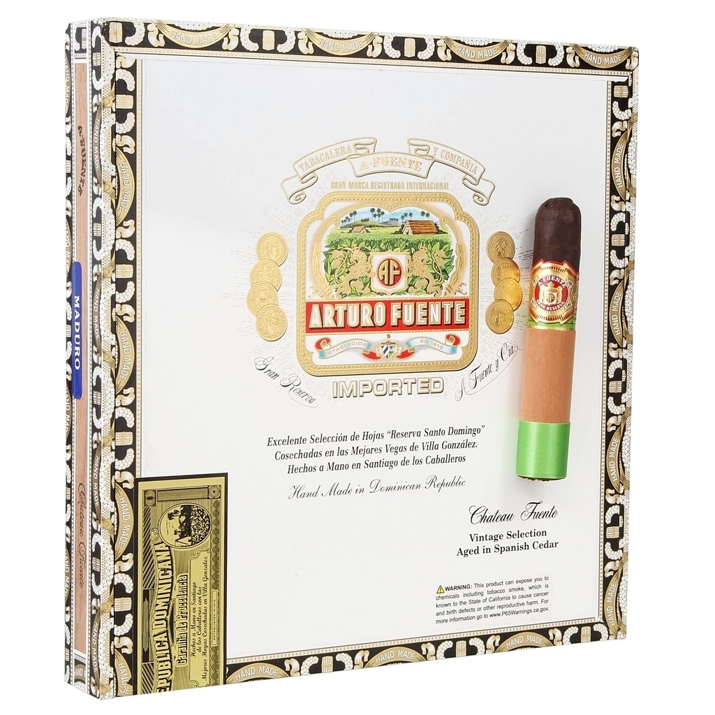 Arturo Fuente Maduro Chateau Fuente 4"1/2 * 50