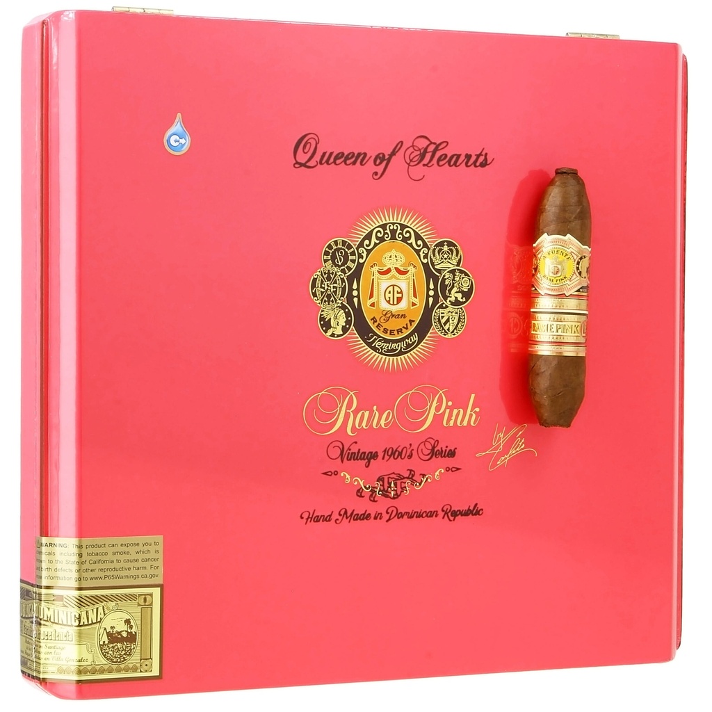 Arturo Fuente Rare Pink VS Queen of Hearts 3"3/4 * 54