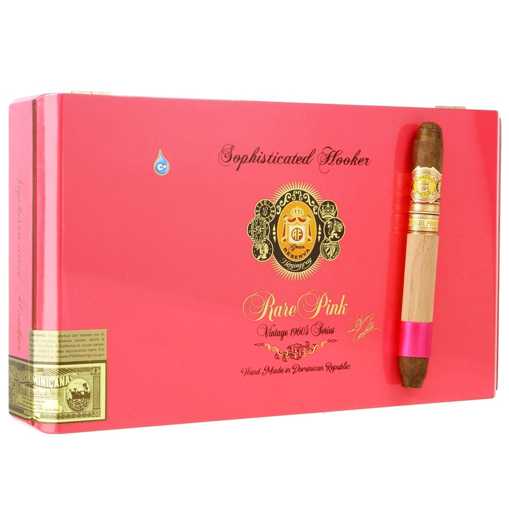 Arturo Fuente Rare Pink VS Sophisticated Hooker 7"1/4 * 53