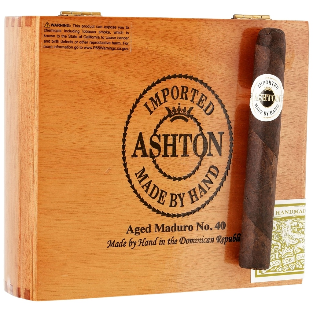 Ashton Aged Maduro No. 40 6" * 50