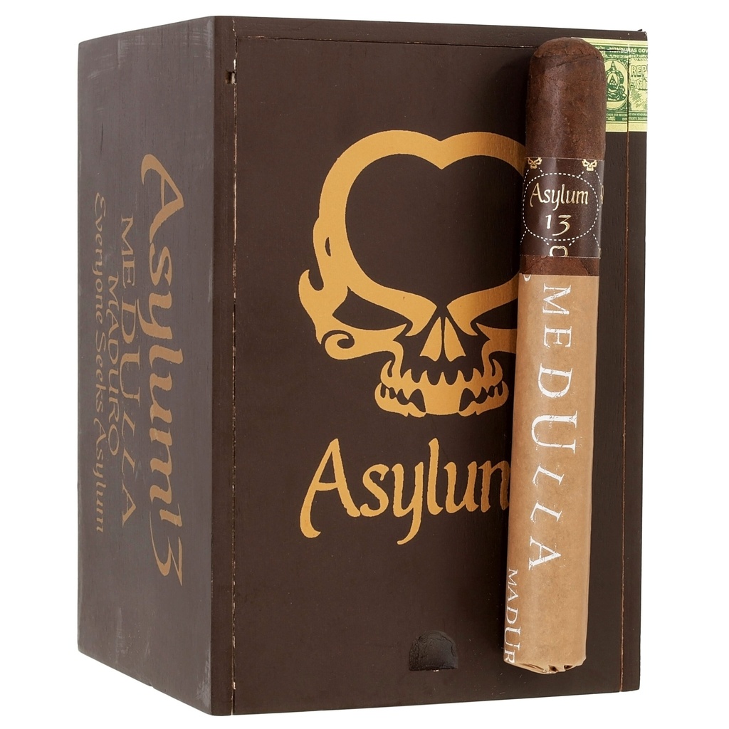 Asylum 13 Medulla Maduro 6" * 52