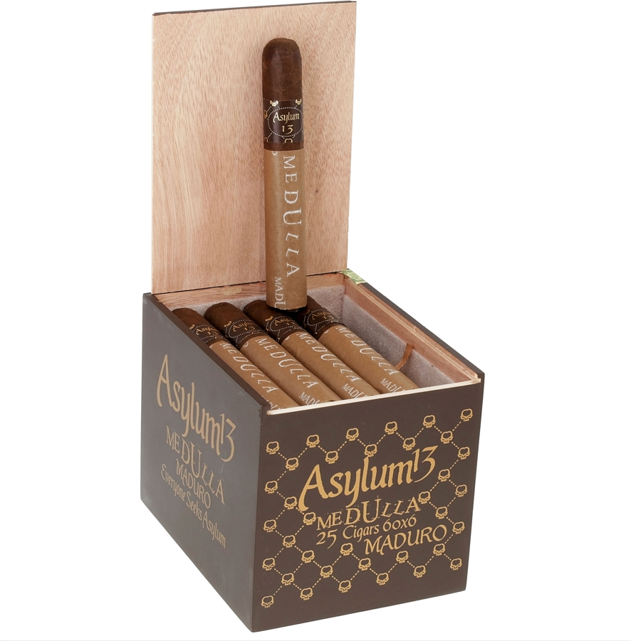 Asylum 13 Medulla Maduro 6" * 60