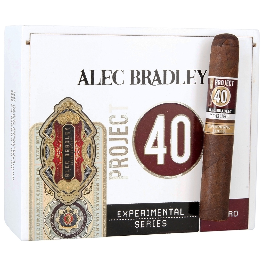 Alec Bradley Project 40 Maduro Robusto 5" * 50