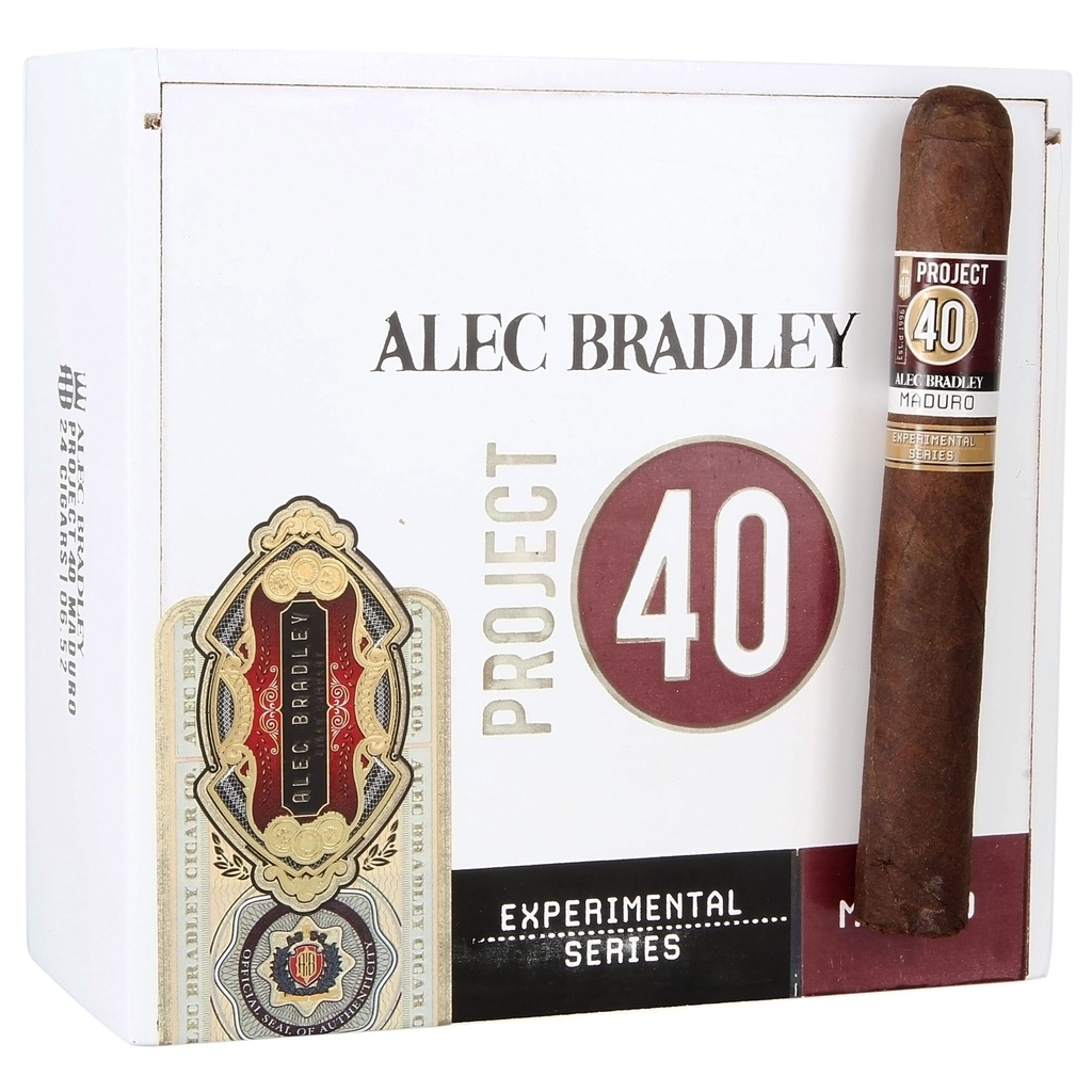 Alec Bradley Project 40 Maduro Toro 6" * 52