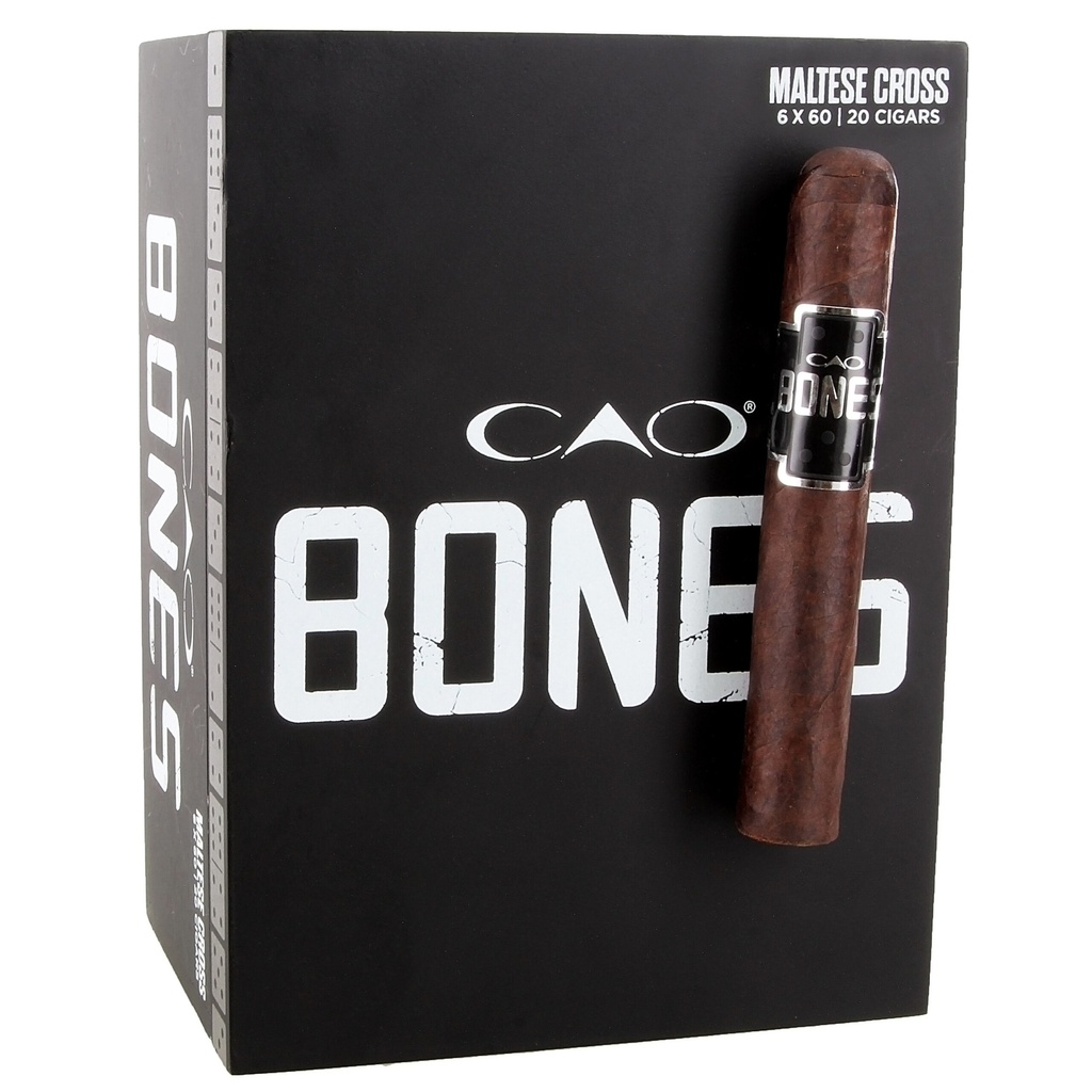 CAO Bones Maltese Cross Gigante 6" * 60