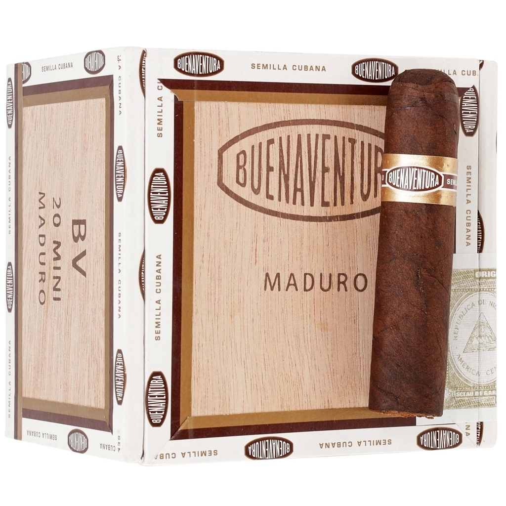 Curivari Buenaventura Maduro Mini BV 3"1/2 * 50