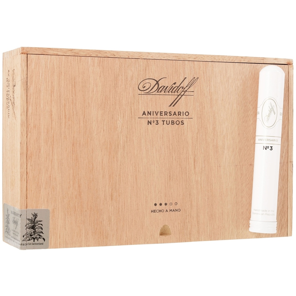 Davidoff Aniversario No. 3 Tubos 6" * 50