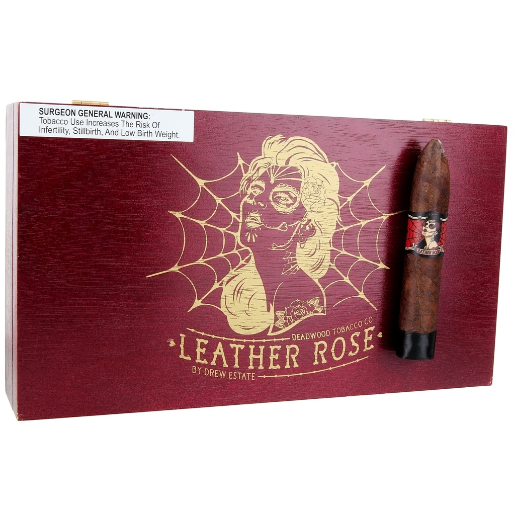 Deadwood Leather Rose Torpedo 5" * 54