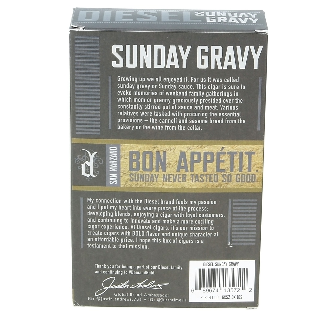 Diesel Sunday Gravy Porcellino 6" * 52