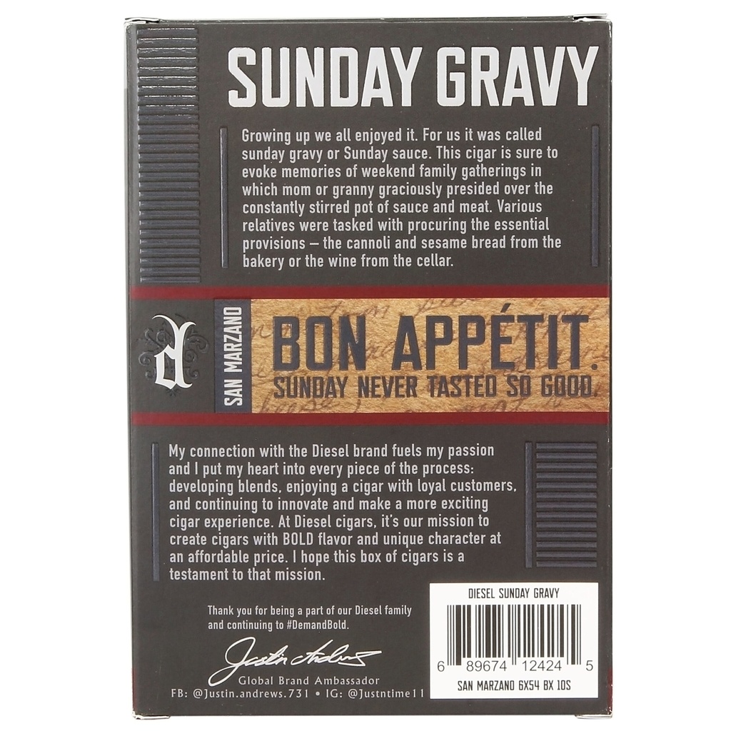 Diesel Sunday Gravy San Marzano 6" * 54