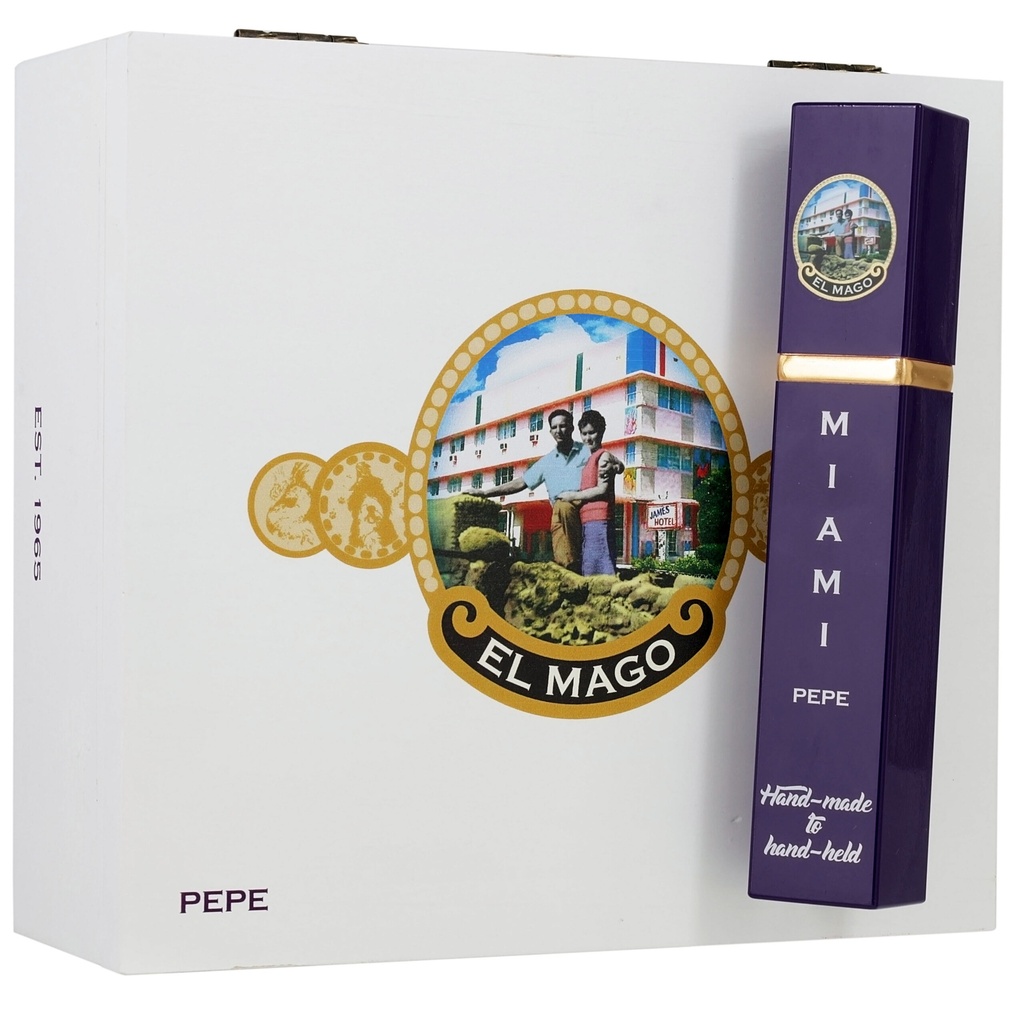 El Mago Pepe Box-Pressed Toro Tubo 6" * 52