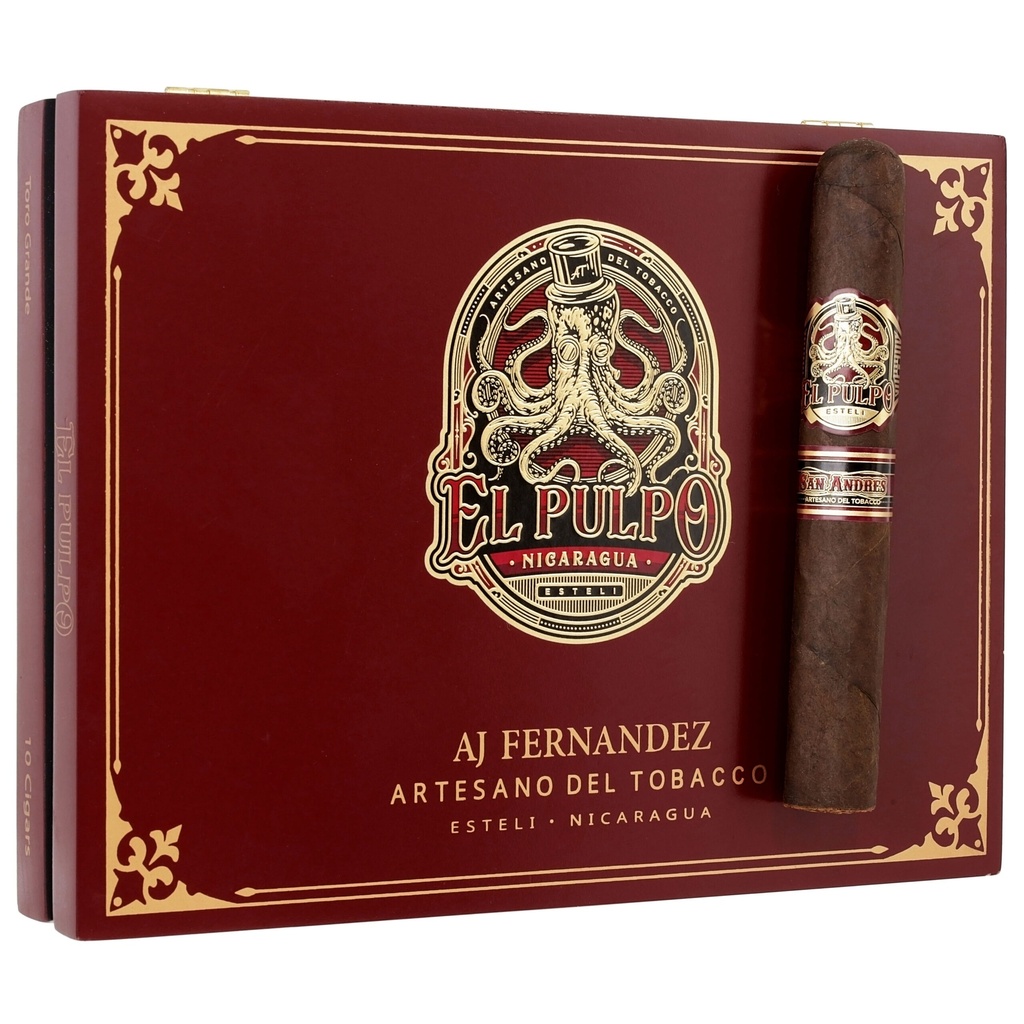 El Pulpo by Artesano del Tobacco Toro Grande Box-Pressed 6" * 56