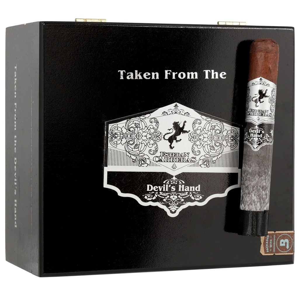 Esteban Carreras Devil's Hand Maduro Boolit 4"3/4 * 46