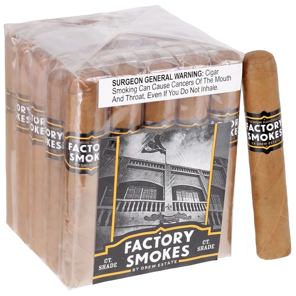 Factory Smokes Shade Robusto 5" * 54