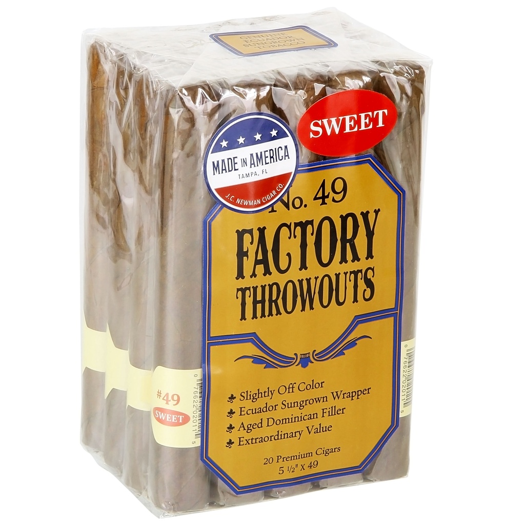 Factory Throwouts #49 Sweet 5"1/2 * 49