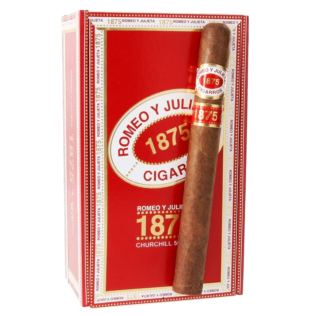 1875 By Romeo y Julieta Churchill 7" * 50