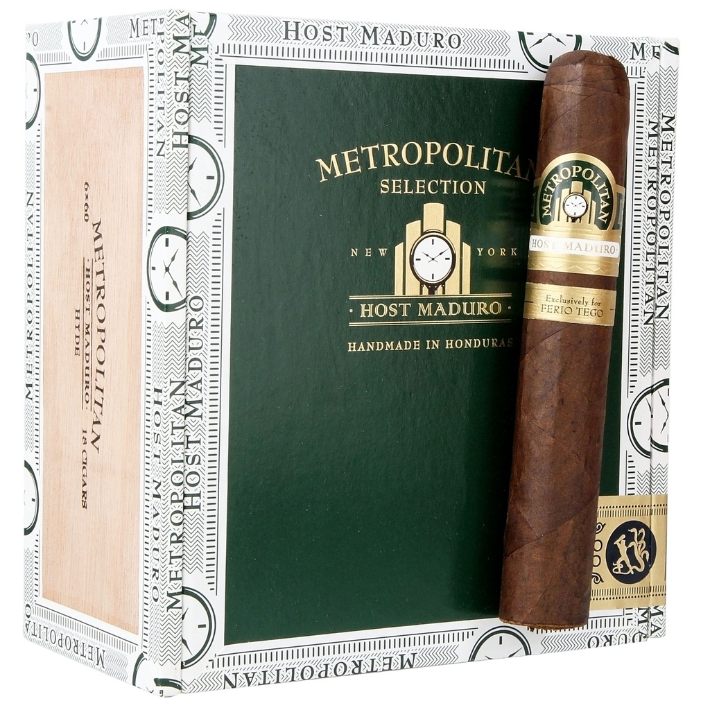 Ferio Tego Metropolitan Host Maduro Hyde 6" * 60