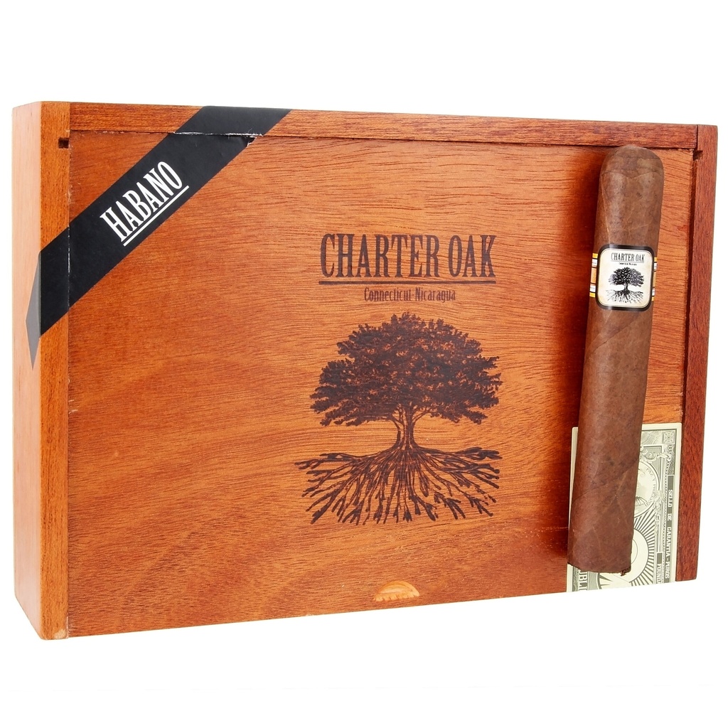 Foundation Charter Oak Habano Grande 6" * 60