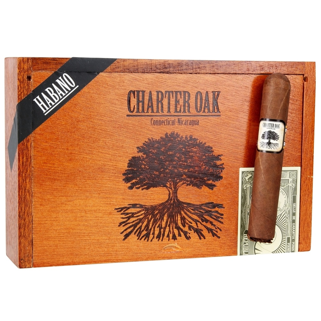 Foundation Charter Oak Habano Rothschild 4"1/4 * 50