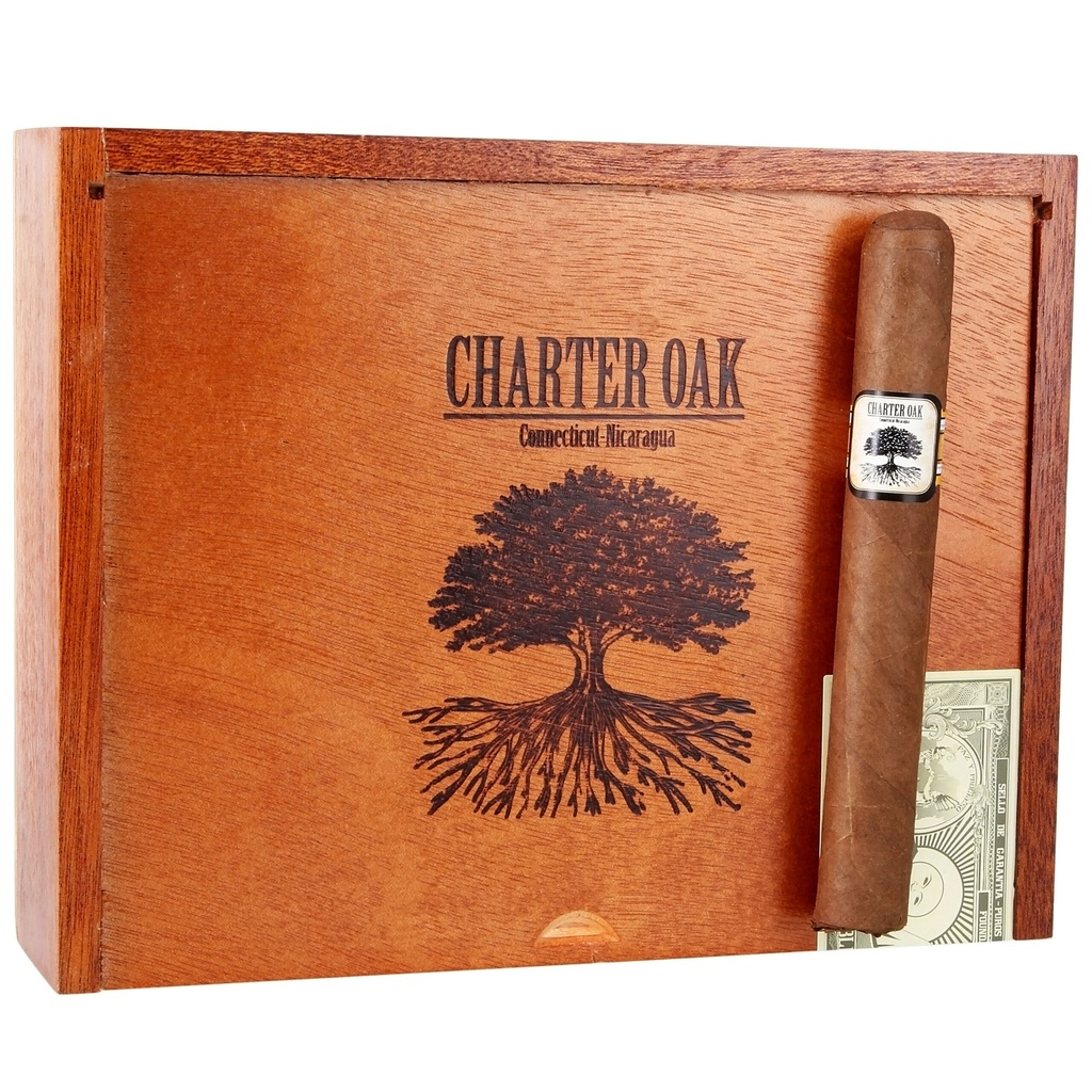 Foundation Charter Oak Habano Toro 6" * 52