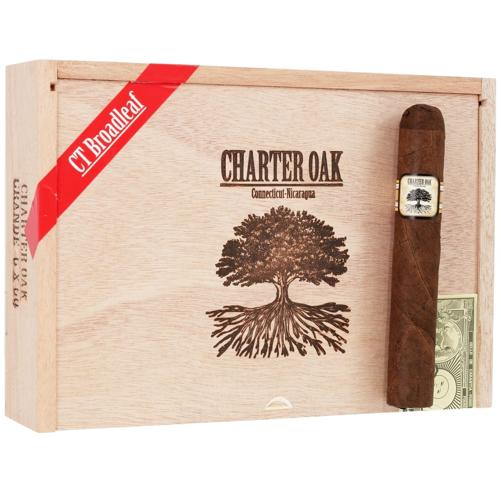 Foundation Charter Oak Maduro Grande 6" * 60