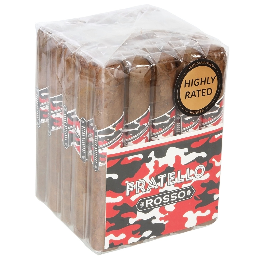 Fratello Rosso Robusto 5" * 50