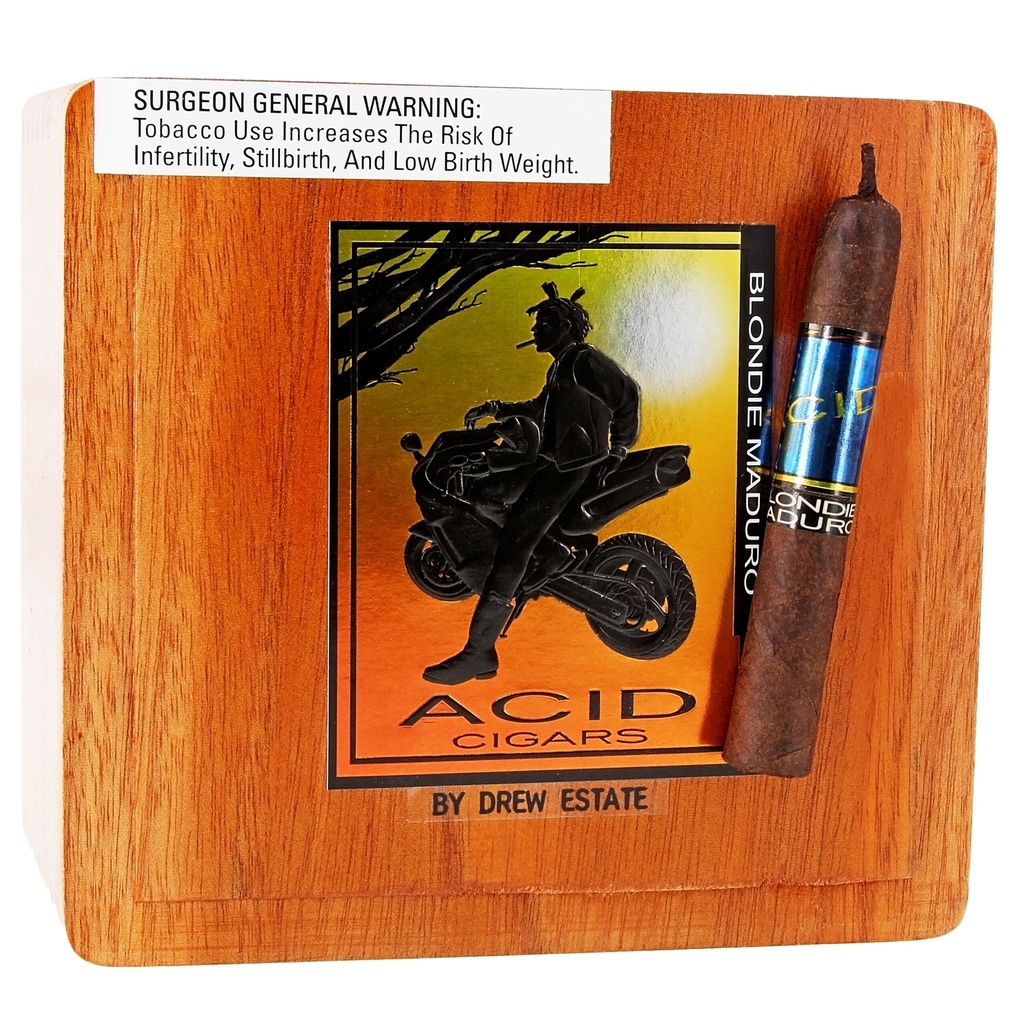 Acid Blue (Remi) Blondie Maduro 4" * 38