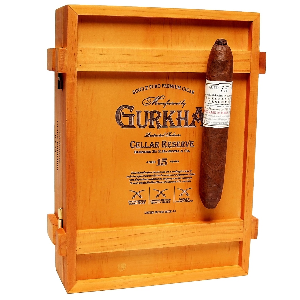 Gurkha Cellar Reserve 15 Years Hedonism 6" * 58