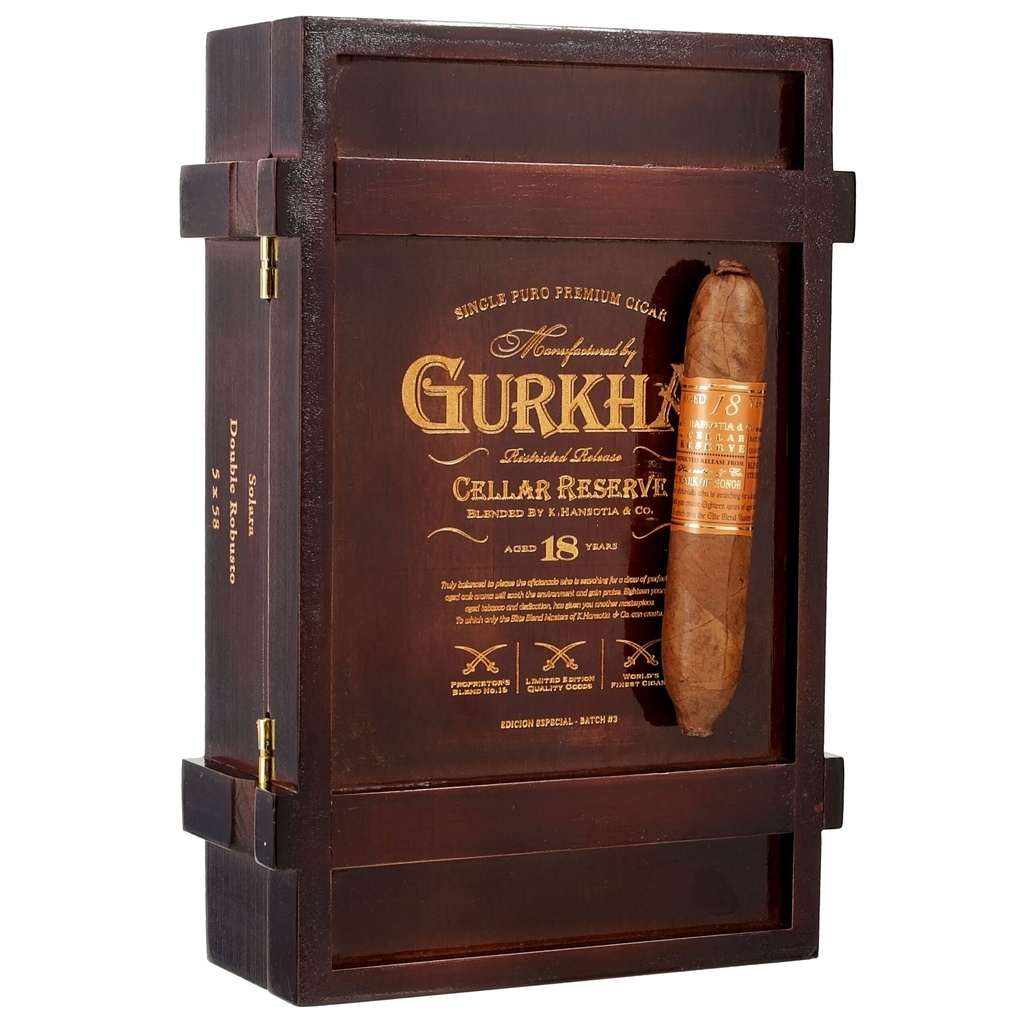 Gurkha Cellar Reserve 18 Year Solara 5" * 58