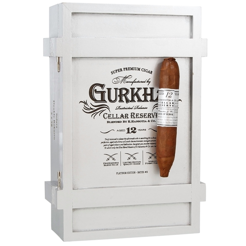 Gurkha Cellar Reserve Platinum 12 Year Solara 5" * 58