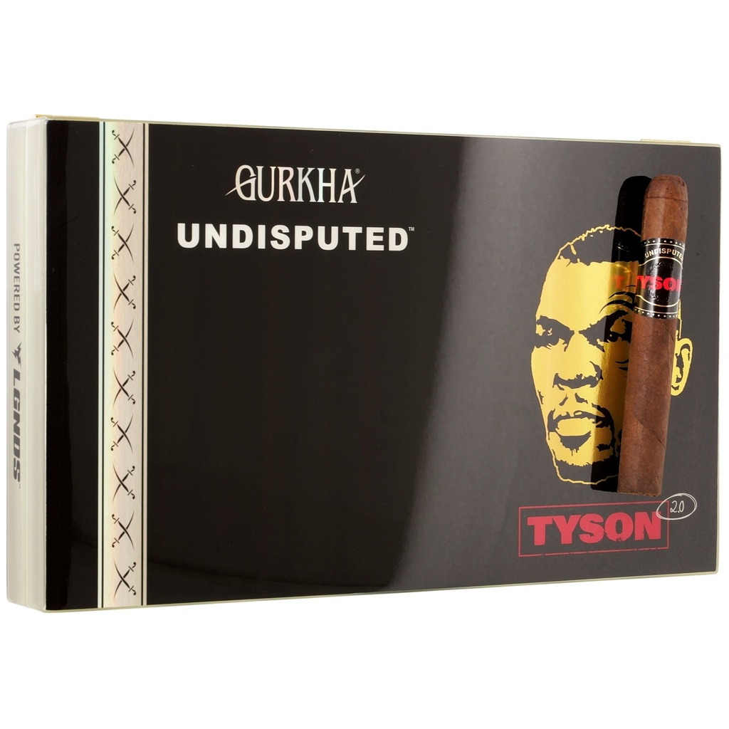 Gurkha Tyson 2.0 Undisputed Maduro Toro Gordo 6" * 54