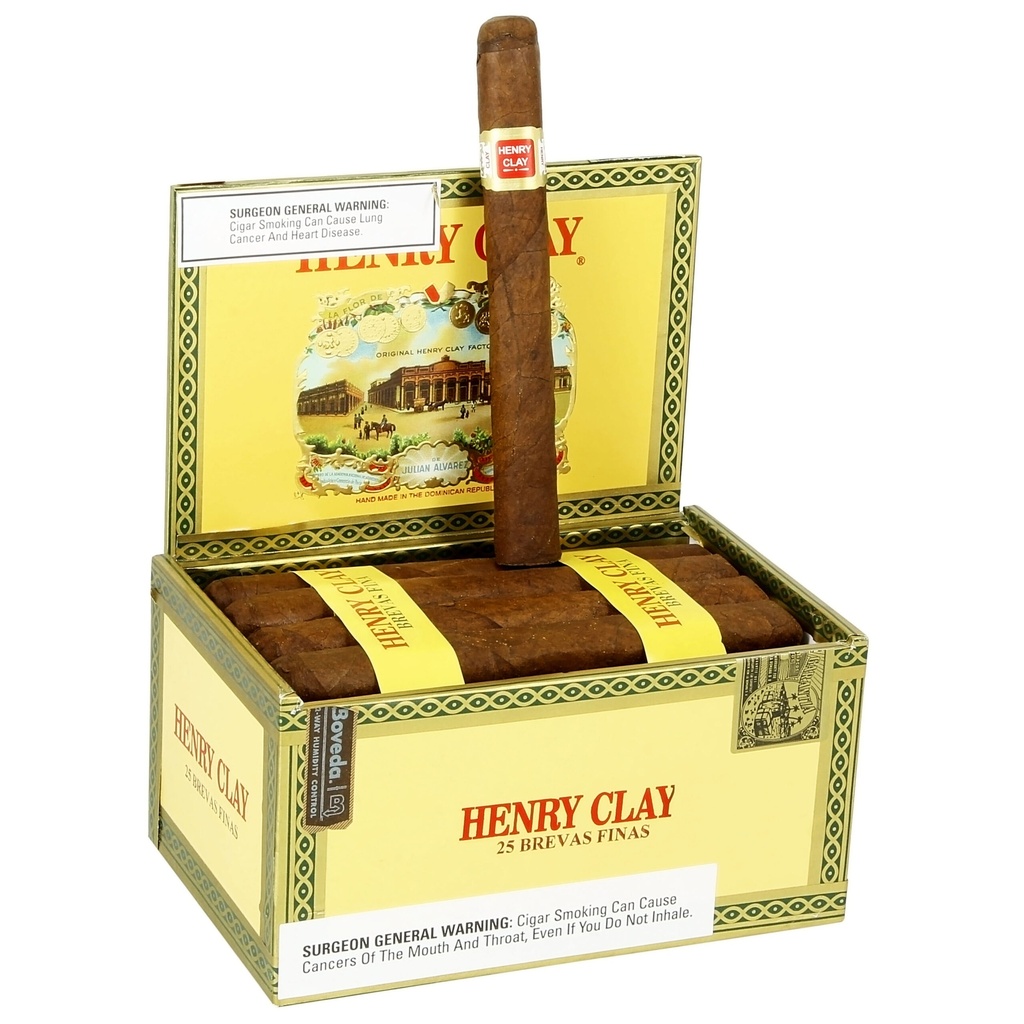 Henry Clay Maduro Breva Fina 6"1/2 * 48