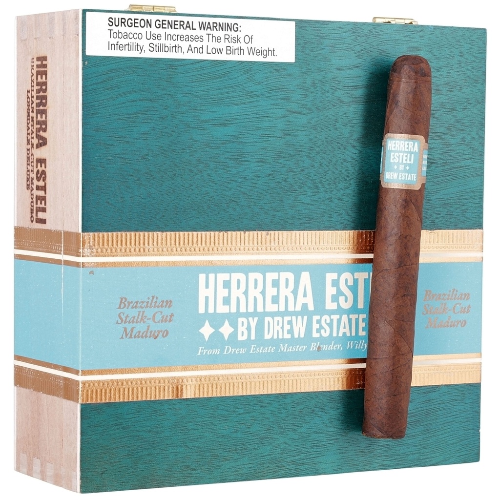 Herrera Esteli Brazilian Maduro Lonsdale Deluxe 6" * 44