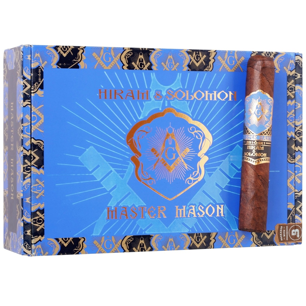 Hiram & Solomon Master Mason Robusto 5" * 52