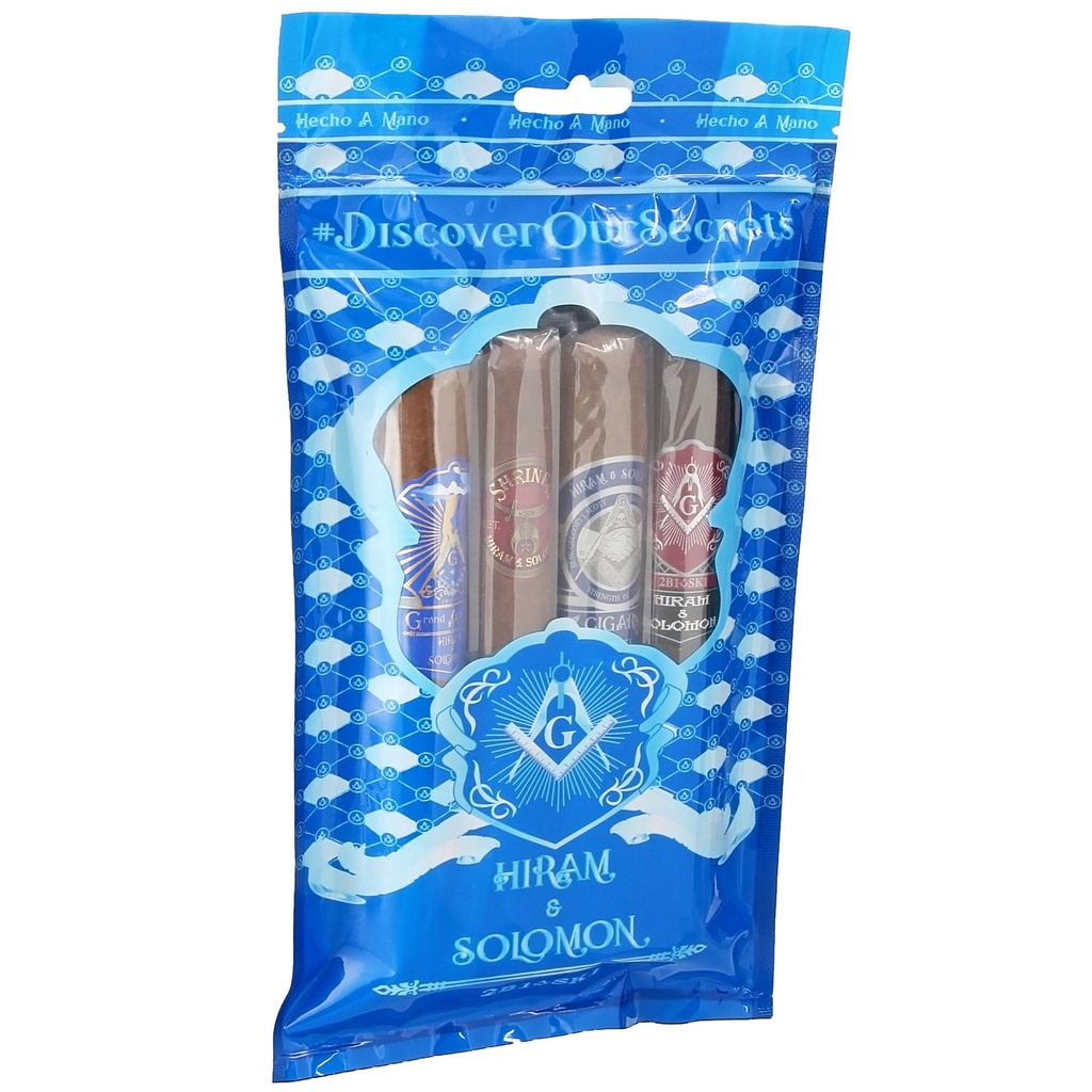 Hiram & Solomon Unity 4-Cigar Sampler