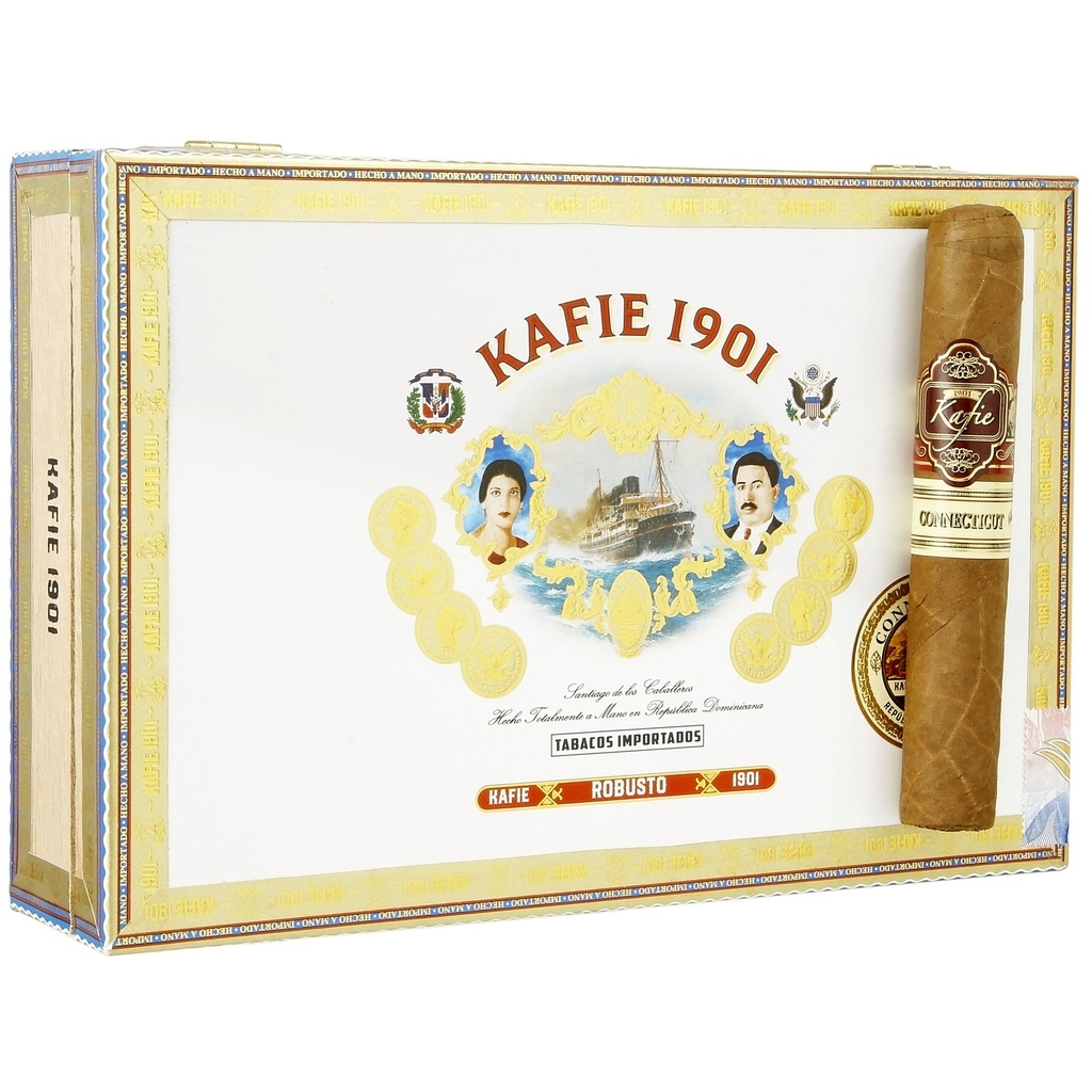 Kafie 1901 Connecticut Robusto 5" * 50