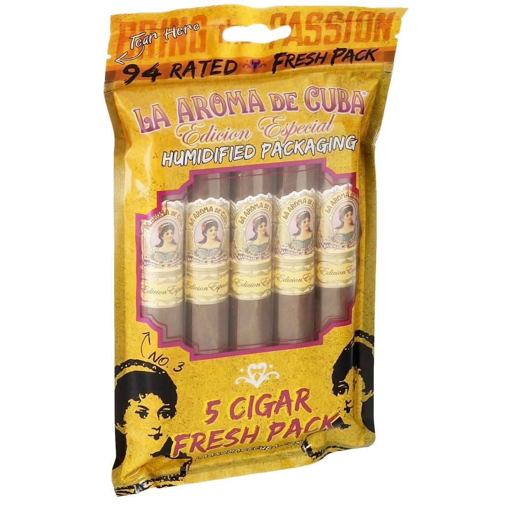 La Aroma de Cuba Edicion Especial No. 3 Fresh Pack 5-Cigar Sampler