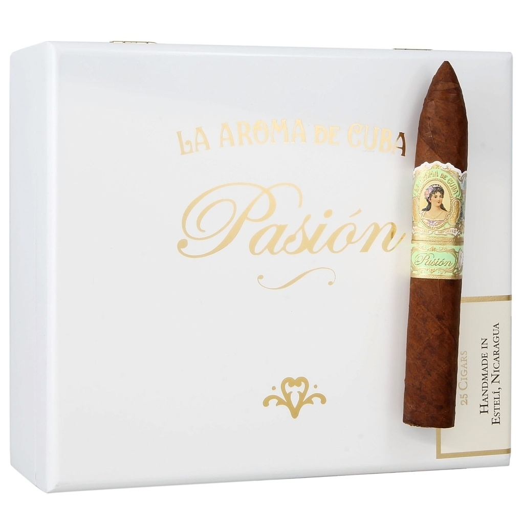 La Aroma de Cuba Pasion Box-Pressed Torpedo 6"1/8 * 54