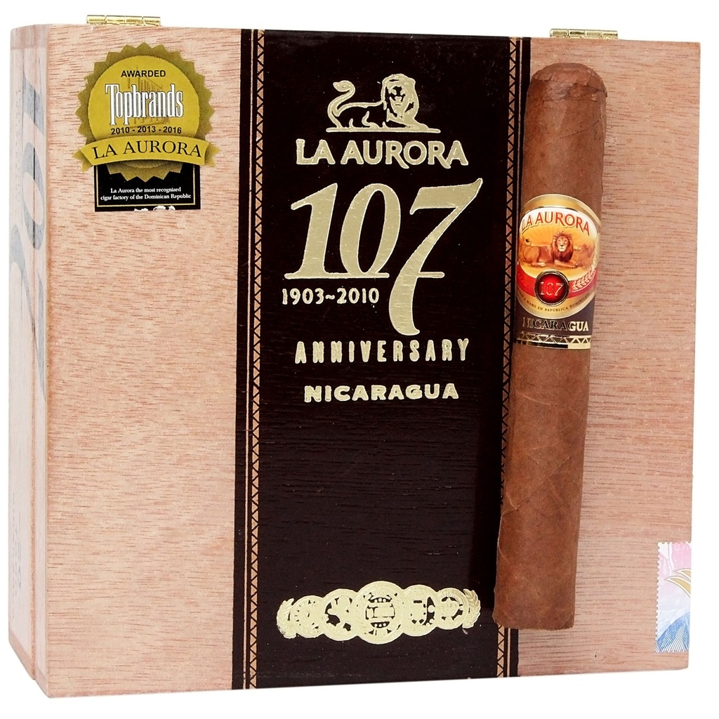 La Aurora 107 Nicaragua Toro 5"3/4 * 54