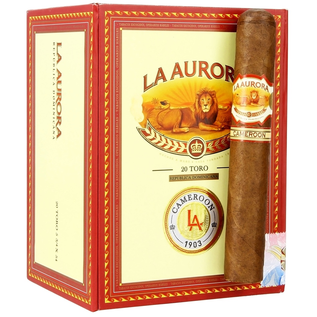 La Aurora 1903 Cameroon Toro 5"3/4 * 54