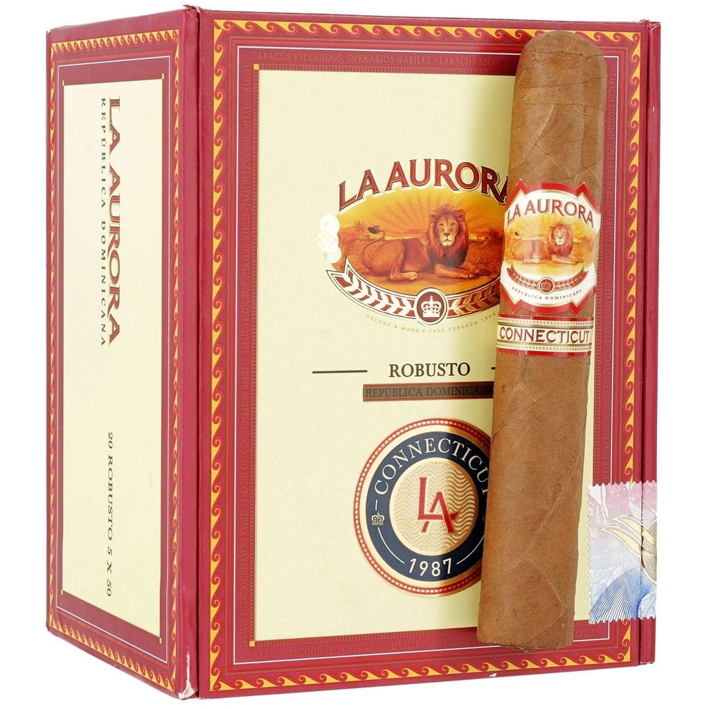 La Aurora 1987 Connecticut Robusto 5" * 50