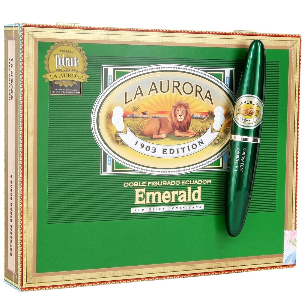 La Aurora Preferidos Ecuador Emerald Tubes 5" * 54