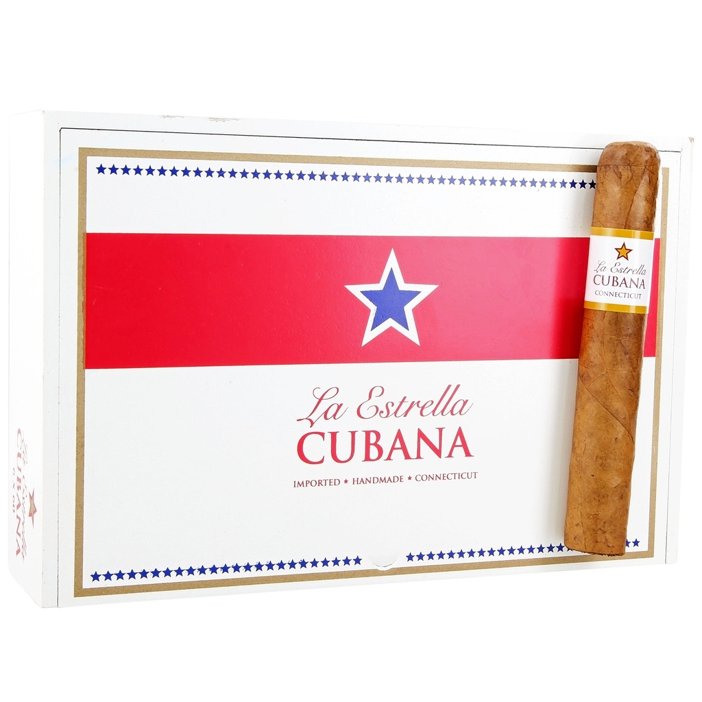 La Estrella Cubana Connecticut Gigante 6" * 60