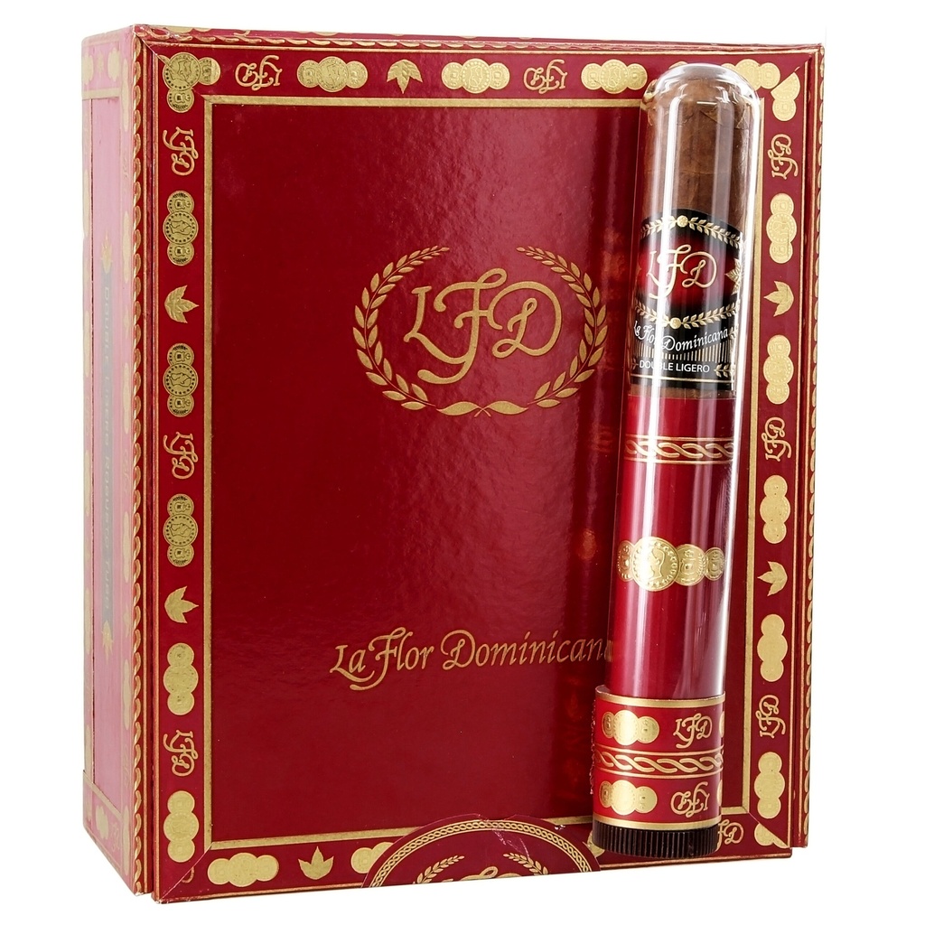 La Flor Dominicana Double Ligero Crystal Tubo Robusto 5"3/8 * 52