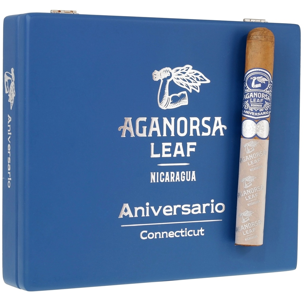 Aganorsa Leaf Aniversario Connecticut Box-Pressed Toro 6"1/4 * 52